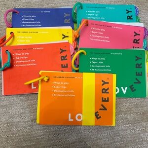 Bundle of 7 Lovevery Play Guides for 0-15 Months